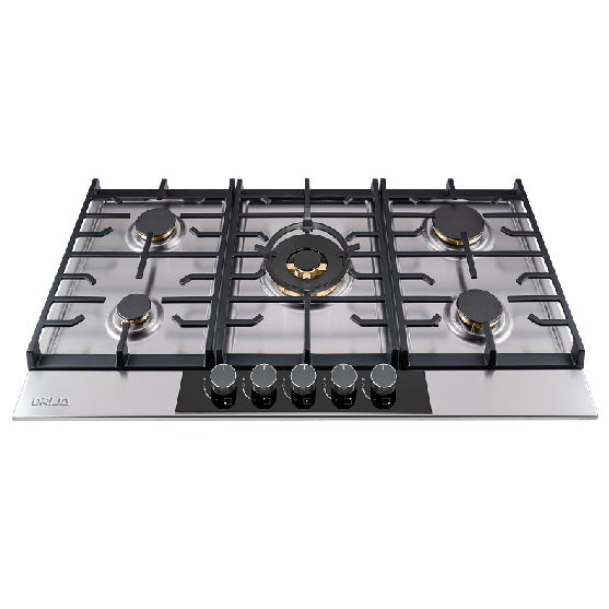 Estufa empotrable a gas Livorno 76 Professionale Vitrocerámica. Color Inox.