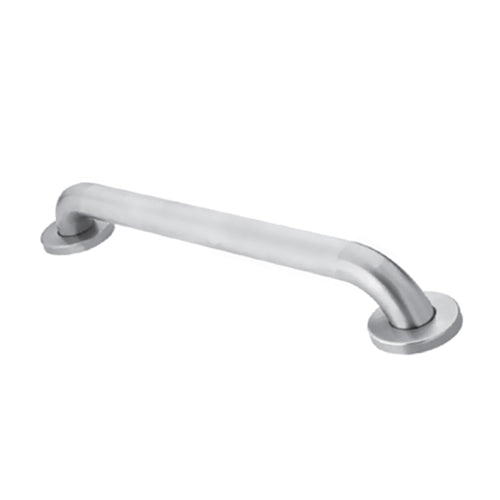 Barra seguridad p/baños Diam. 32 mm long 400 mm flanges p/atornillar tapas decor Acero inox satinado