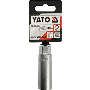 1 Pza Dado Para Bujias (3/8”, 16 Mm, 12 Puntas)