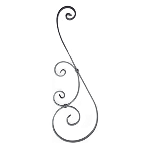 Panel 20*6 mm  235*720 mm. Paneles y verjas de hierro forjado.