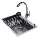 Fregador de acero inoxidable 762x508x220 mm. Bolonia 76