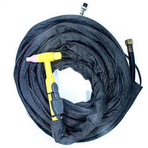 Antorcha TIG amarilla para maquinas de soldar estilo viejo