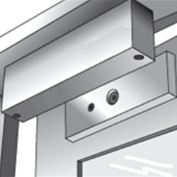 Cerradura electromagnetica 280kg (600lbs) 12V 2 años de garantia