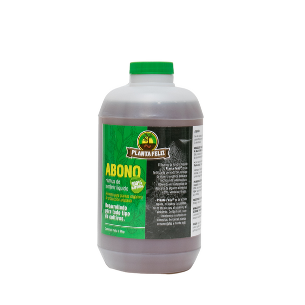 Humus líquido de lombriz para plantas, 1 litro