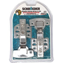 Bisagras Escondidas Rectas desmontable hidraulicas cierre suave (Par)