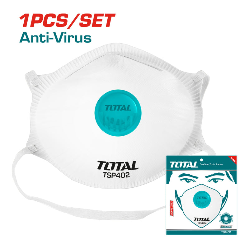 (CAJA DE 12) Mascara antipolvo FFP2* viene en caja de 12 unidades