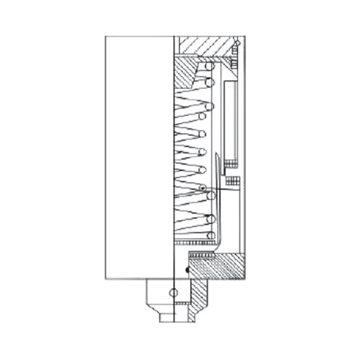 Actuador neumatico acero inox. para valvulas mariposa de 1" a 3".