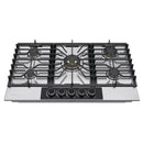 Estufa empotrable a gas Lazio 90. Color Inox.