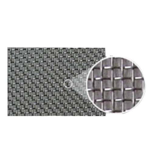 Metro de malla inoxidable abertura 0.28mm. Altura de rollo 1.22m.