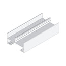 Marco Lateral Ventana VC  . Espesor 1.27 mm Largo 5.85 mts. Acabado Lacado Blanco VC121