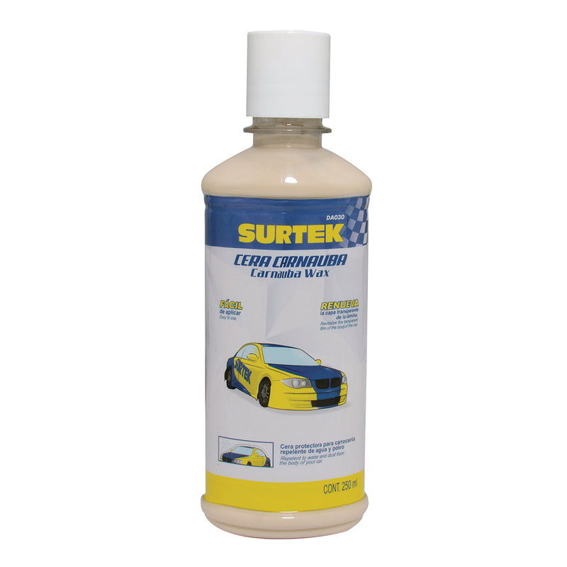 Cera carnauba (Abrillantador de pinturas) 250 ml Surtek