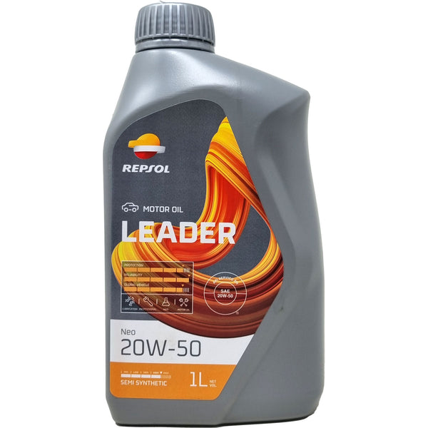 Aceite Lubricante Semisintético 20W50 Repsol Para Motores A Gas Na