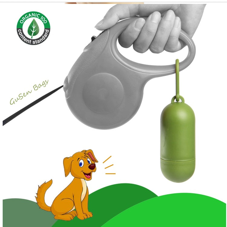 Rollos de Bolsas Biodegradables para mascotas. 18 Rollos por caja. 270 pzas