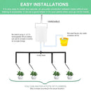 Bomba sistema de riego automático para jardín.