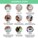 Bomba sistema de riego automático para jardín.