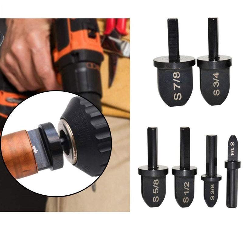 Abocinador Juego de 6 Brocas expansor de tubería cobre