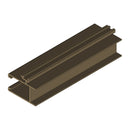 Hoja Central Ventana VC . Espesor 1.52 mm Largo 5.85 mts. Acabado Anodizado Bronce VC105