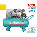 Compresor de aire de correa, 100L(26.4Gal) 2.2kW (3HP)  110-120V~50/60Hz.
