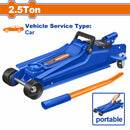 Gato Hidráulico de Piso 2.5 Ton. Altura min:85mm. Alt. Elevación: 380mm.