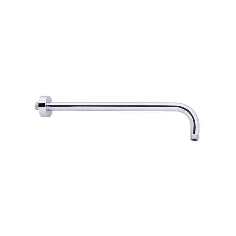 Tubo 40cm pared para duchas regaderas brazo a pared redondo cromado