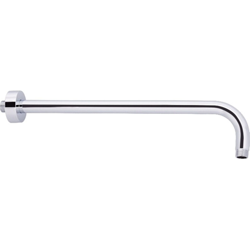 Tubo 40cm pared para duchas regaderas brazo a pared redondo cromado