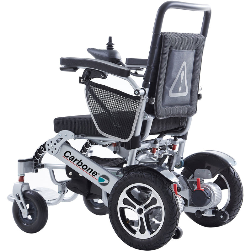 Silla de ruedas eléctrica plegable ligera 26kg. Control remoto. Batería litio