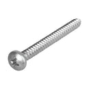 250/pzas Tornillo penetrante  ST3.5x19mm estrella phillips cabeza plana. galvanizado.