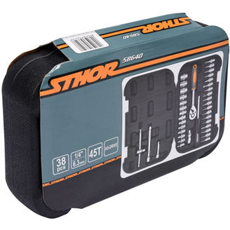 Juego De Herramientas (1/4", 38 Piezas)