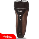 Afeitadora eléctrica rotativa seco y húmedo