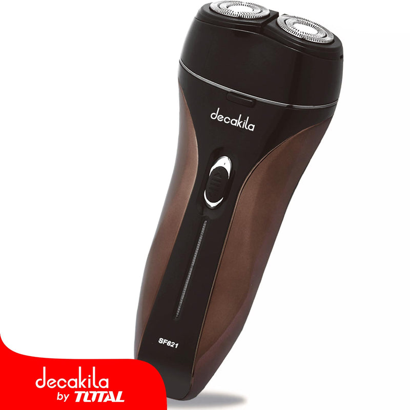 Afeitadora eléctrica rotativa seco y húmedo