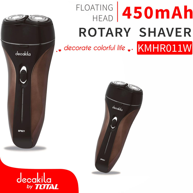 Afeitadora eléctrica rotativa seco y húmedo