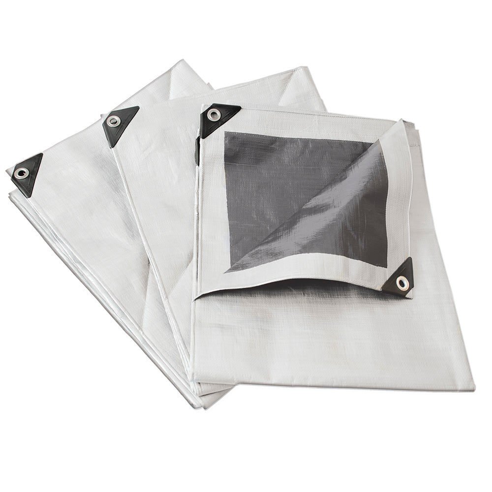 Surtek Lona reforzada blanca 5 x 6m