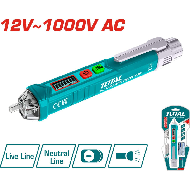 Voltimetro Detector Voltage AC Sin Contacto. 12V~1000V 50/60.