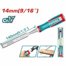 Cincel para Madera Crv. Ancho: 14 mm. Longitud 140 mm.