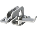 Cerradura para puertas y armarios, acero inoxidable.