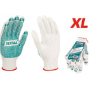 Guantes De Puntos De PVC. Calibre 10. Medida 10 (XL). ( 12 Pares )