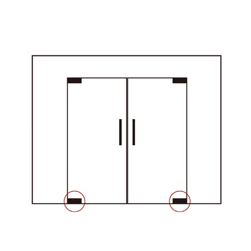 Bisagra hidraulica poseidon Vidrios de 8 a 12mm Peso max 100Kg Certif. 6 meses garantia.