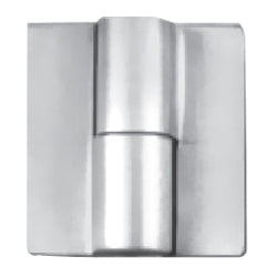 Bisagra para divisiones de baños publico (Der).Tornilleria oculta.Acabado Sat SE VENDE P/UNIDAD