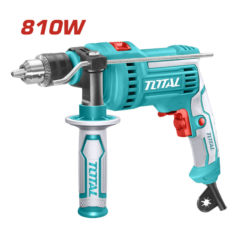 Taladro 1/2" 810W Impacto TOTAL