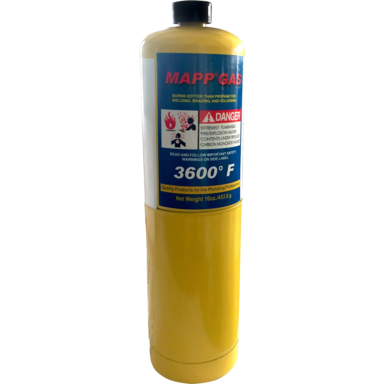 Mapp gas Cilindro de 453.6 gr / 16 oz