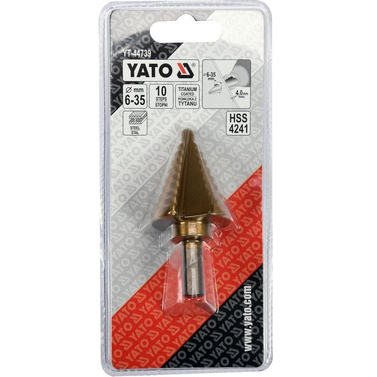 Broca conica escalonada de 6-35 mm