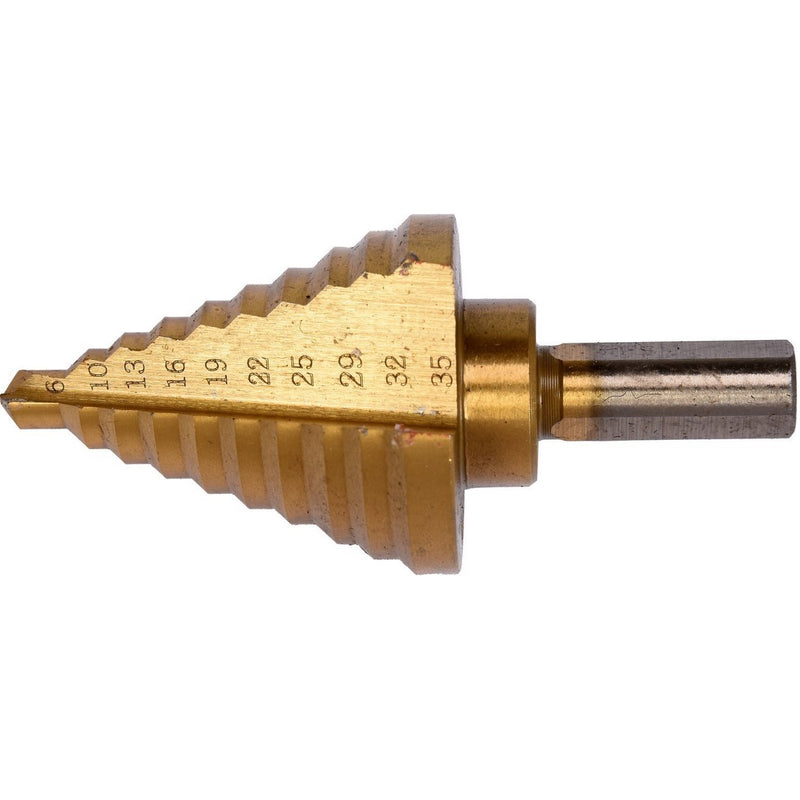 Broca conica escalonada de 6-35 mm