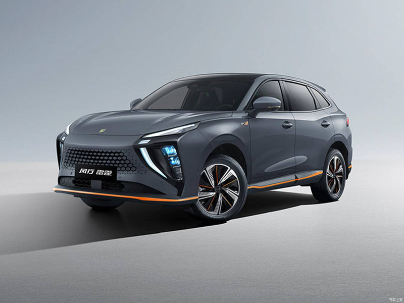 Carro Eléctrico SUV EV Friday 600Km Forthing Version Noble Type Color Gris OSCURO/ Interior Negro