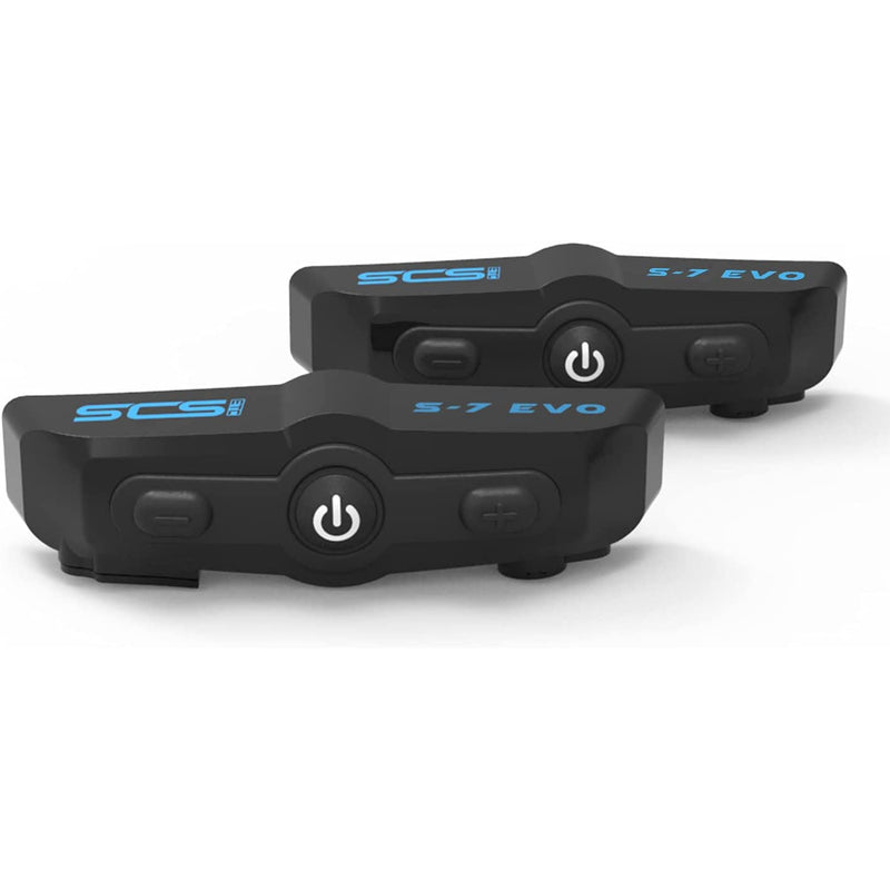 Intercomunicador Bluetooth Para Casco S7 Evo Duo (Viene El Par En Caja)