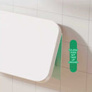 Mesa De Pared Plegable 120x40cm. Color Blanco. Escritorio Plegable Montado En Pared. Mesón Flotante. Repisa.