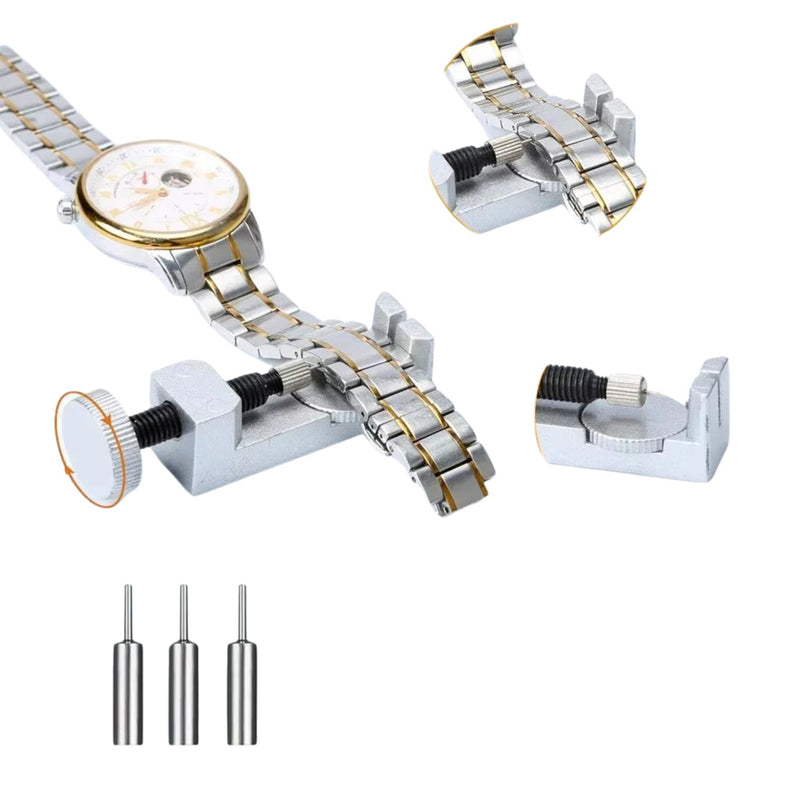 Herramientas para reparación de relojes 162 piezas.  Kit para reparar relojería.