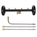 Limpiador de chasis autos Pistola de agua alta presión 1400psi  conector 1/4" varilla y extensores. Ideal autos, camiones y patios. Lavador de chasis. Accesorio hidrolavadora