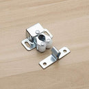 Pestillo con Placas para Mueble. Broche para Muebles. 1-1/4''  Espesor 24mm