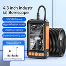 Videoscopio Industrial HD 1080P. A prueba de agua IP67. Cable de 5m. Cámara endoscópica con luz.