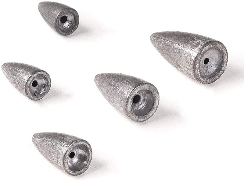 Plomos de pesca tipo bullet